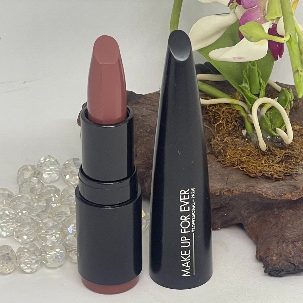 Make Up For Ever Rouge Artist Intense Color Lipstick - 114 Lovely Leather - New